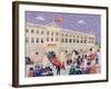 Snow at Buckingham Palace-William Cooper-Framed Giclee Print