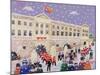 Snow at Buckingham Palace-William Cooper-Mounted Giclee Print