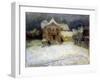 Snow at Gerberoy, 1910-Henri Eugene Augustin Le Sidaner-Framed Giclee Print
