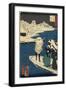 Snow at Hashiba, July 1864-null-Framed Giclee Print