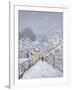 Snow at Louveciennes, 1878-Alfred Sisley-Framed Giclee Print