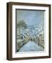 Snow at Louveciennes, 1878-Alfred Sisley-Framed Giclee Print