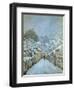 Snow at Louveciennes, 1878-Alfred Sisley-Framed Giclee Print