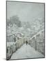 Snow at Louveciennes-Alfred Sisley-Mounted Giclee Print