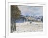 Snow at Marly Le Roi-Alfred Sisley-Framed Giclee Print