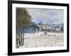 Snow at Marly Le Roi-Alfred Sisley-Framed Giclee Print