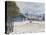 Snow at Marly Le Roi-Alfred Sisley-Stretched Canvas