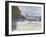 Snow at Marly Le Roi-Alfred Sisley-Framed Giclee Print