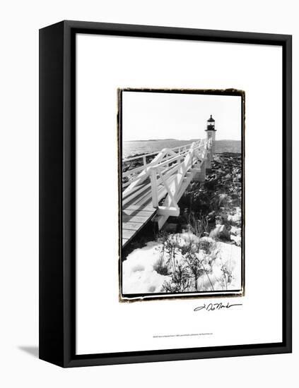 Snow at Marshall Point-Laura Denardo-Framed Stretched Canvas