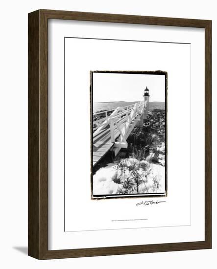 Snow at Marshall Point-Laura Denardo-Framed Art Print