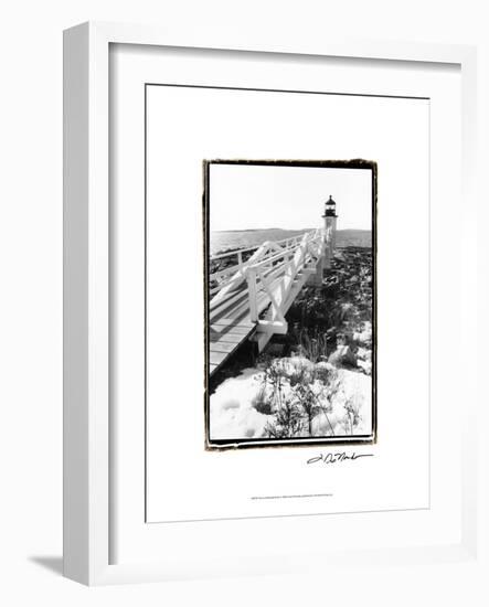 Snow at Marshall Point-Laura Denardo-Framed Art Print