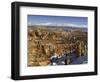 Snow at Sunset Point in Bryce Canyon National Park-Danny Lehman-Framed Photographic Print