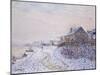 Snow at Tournedos-Sur-Seine, 1899-Gustave Loiseau-Mounted Giclee Print