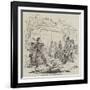 Snow-Balling-Joseph Kenny Meadows-Framed Giclee Print