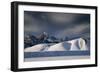 Snow Blankets Grand Teton And Jackson Hole Valley During Winter In Grand Teton National Park, WY-Jay Goodrich-Framed Photographic Print