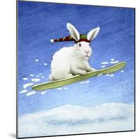 Snow Bunny-Will Bullas-Mounted Giclee Print