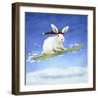 Snow Bunny-Will Bullas-Framed Premium Giclee Print