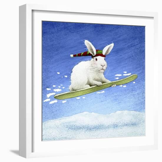 Snow Bunny-Will Bullas-Framed Premium Giclee Print