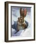 Snow Bunny-Carolyne Hawley-Framed Art Print