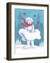 Snow Business Marilyn-Peter Adderley-Framed Art Print