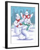 Snow Business Marx Brothers-Peter Adderley-Framed Art Print