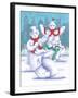 Snow Business Marx Brothers-Peter Adderley-Framed Art Print