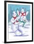 Snow Business Marx Brothers-Peter Adderley-Framed Art Print