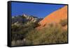 Snow Canyon State Park, St. George, Utah, United States of America, North America-Richard Cummins-Framed Stretched Canvas