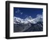 Snow-Capped Mount Everest, Seen from the Nameless Towers, Himalaya Mountains, Nepal-Alison Wright-Framed Photographic Print