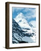 Snow-Capped Mountain - Rockies, Mount Assiniboine-null-Framed Photographic Print