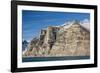 Snow-Capped Mountains and Steep Cliffs of Icy Arm, Baffin Island, Nunavut, Canada, North America-Michael Nolan-Framed Photographic Print