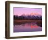 Snow-Capped Mountains at Daybreak-Terry Eggers-Framed Photographic Print