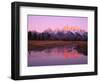 Snow-Capped Mountains at Daybreak-Terry Eggers-Framed Photographic Print