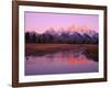 Snow-Capped Mountains at Daybreak-Terry Eggers-Framed Photographic Print