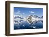 Snow-Capped Mountains in the Errera Channel on the Western Side of the Antarctic Peninsula-Michael Nolan-Framed Photographic Print