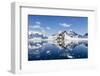 Snow-Capped Mountains in the Errera Channel on the Western Side of the Antarctic Peninsula-Michael Nolan-Framed Photographic Print