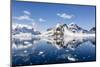 Snow-Capped Mountains in the Errera Channel on the Western Side of the Antarctic Peninsula-Michael Nolan-Mounted Photographic Print