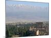 Snow Capped Mountains of the Anti-Lebanon Range Behind the Roman Archaeological Site, Lebanon-Christian Kober-Mounted Photographic Print