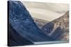 Snow-Capped Peaks and Glaciers in Icy Arm, Baffin Island, Nunavut, Canada, North America-Michael Nolan-Stretched Canvas