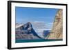 Snow-Capped Peaks and Glaciers in Icy Arm, Baffin Island, Nunavut, Canada, North America-Michael Nolan-Framed Photographic Print