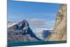 Snow-Capped Peaks and Glaciers in Icy Arm, Baffin Island, Nunavut, Canada, North America-Michael Nolan-Mounted Photographic Print