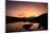 Snow-Capped Snowdon Mountain Range Viewed at Sunset over Llynnau Mymbyr-Ian Egner-Mounted Photographic Print