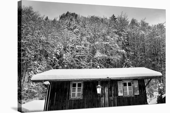 Snow Chalet-Craig Howarth-Stretched Canvas