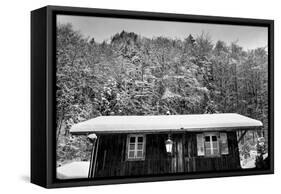 Snow Chalet-Craig Howarth-Framed Stretched Canvas