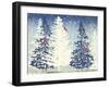 Snow Christmas-PI Studio-Framed Art Print