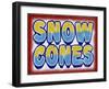 Snow Cones Distressed-Retroplanet-Framed Giclee Print