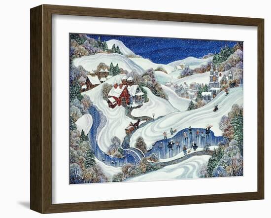 Snow Country-Bill Bell-Framed Giclee Print