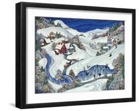 Snow Country-Bill Bell-Framed Giclee Print