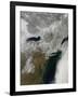 Snow Cover across the Northeastern United States-null-Framed Photographic Print