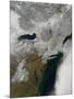 Snow Cover across the Northeastern United States-null-Mounted Photographic Print